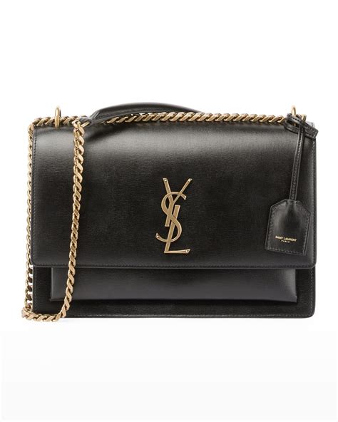 sunset small ysl chain crossbody bag|Saint Laurent Sunset Small YSL Crossbody Bag in Patent Leather.